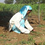 Farm labor Pratibha Vilas Kamthe has recently gone from cash salary to salary paid into her bank account. (Photo by Gouri Agtey Athale)