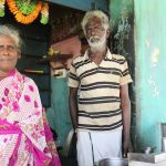 Turnover for the Dharmaraj couple of Valarpuram village, who run a small tea stall, has halved after the demonetization announcement. (Photo by Jency Samuel)