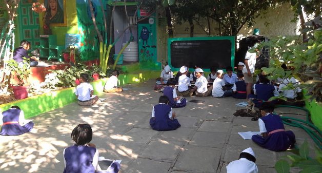 The concept of everyday school has many takers in Kardilwadi. (Photo by Gouri Agtey Athale)