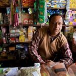 A village shopkeeper in Himachal Pradesh. (Photo by Michael Foley)