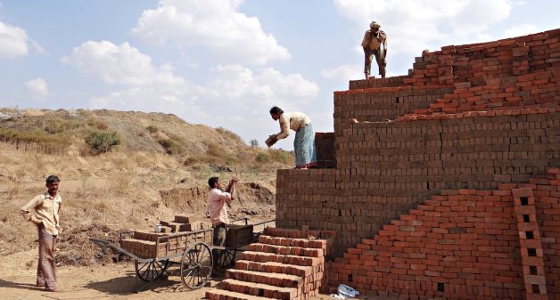 Finding full employment in rural areas is not easy. (Photo by Bishnu Sarangi)