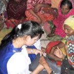 Women of Ilami attend night school as a first step towards overall development. (Photo by Chhandosree)