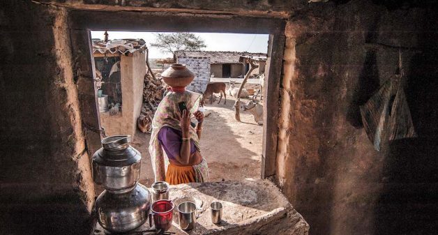 Mobile connectivity is still poor in the poorer parts of the country. (Photo by Ramesh Soni)