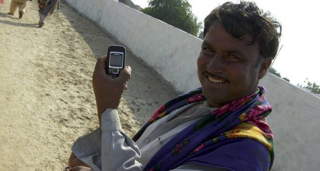 Mobile phones have become ubiquitous across much of rural India (Photo by Mark Charmer)