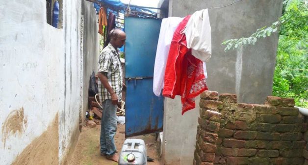 Many men in Kuha village defecate in the open in spite of having a toilet at home. (Photo by Gajanan Khergamker)