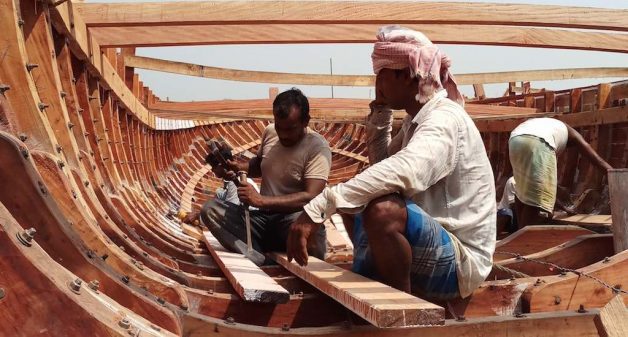 Number of boat makers in Balagarh has come down with decline in demand for wooden boats. (Photo by Gurvinder Singh)