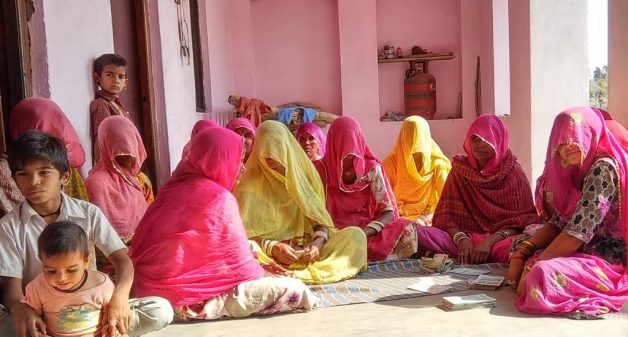 Left behind in the digital revolution, women of Rawatpura village hope their children would catch up with the fast-paced development. (Photo by Shubham Sharma)