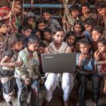The use of computers and the Internet is not yet widespread in rural areas. (Photo by Chetan Soni)