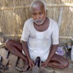 Traditional shoemakers continue to make Chamarkhani juta to cater to the small clientele (Photo Mohd Imran Khan)