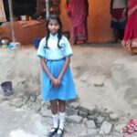 Resuming studies has given hope to 13-year-old Paromita Mondal that she can ensure a better future for her family (Photo by Prahlad Naskar)