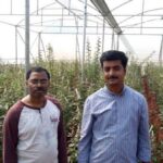 Educated youth such as Srinivasan and Sudeesh have taken up hi-tech farming, cultivating crops under controlled conditions using Israeli technology (Photo by George Rajashekaran)