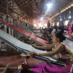 The weaving unit of Langei project in Nongpok Sanjenbam village not only provides employment to the women but also sustains traditional weaving (Photo by Ninglun Hanghal)