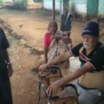The elderly in villages, like Sakharam Dhendle and Pandurang Dhendle in Ghasir, have severe mobility restrictions and spend substantial amounts on medicine (Photo by Abhijeet Jadhav)