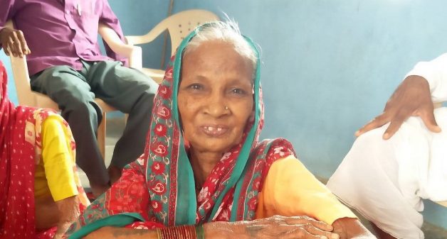 A community-based public-private initiative that caters to the needs of senior citizens, has improved the physical and mental health of elderly people such as Laxmibai Naitam (Photo by Abhijeet Jadhav)