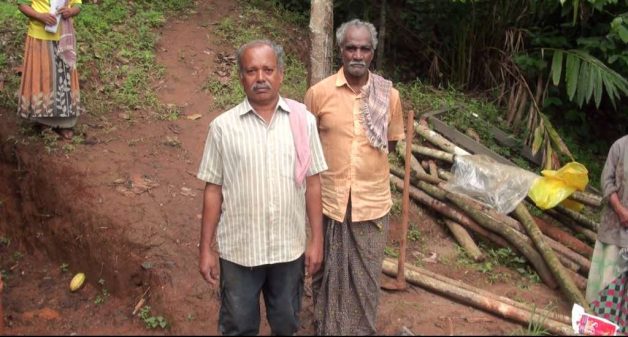 People in the hilly Upputhode village still live in fear of another landslide (Photo by K. Rajendran)