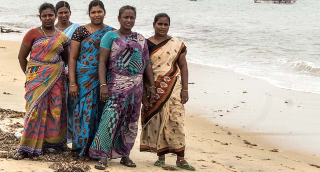 Women in coastal villages in Tamil Nadu like Roachmanagar are now trained how to act in the event of a natural disaster like storm surges (Photo by Sharada Balasubramanian)