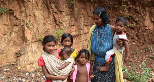 Community norms that do not subscribe to using contraceptives have led to Saora and Dongria Kondh tribal women to have many children in quick succession (Photo by Basudev Mahapatra)