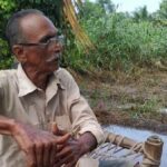 Harvesting rainwater in ponds and recharging groundwater counter the impact of salinity, helping farmers like Dhirubhai Dhudiya improve farm productivity (Photo by Tata Trusts)