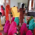 Women’s collective such as the one in Khajuri panchayat have ensured that the local issues that concern them are discussed in the gram sabha meetings (Photo by Aajeevika Bureau)