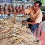 Sudam Sahu conserves native seeds using traditional methods