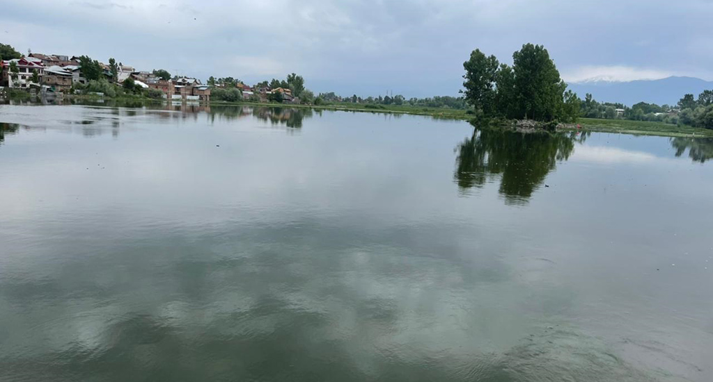 Restored Khushal Sar Lake