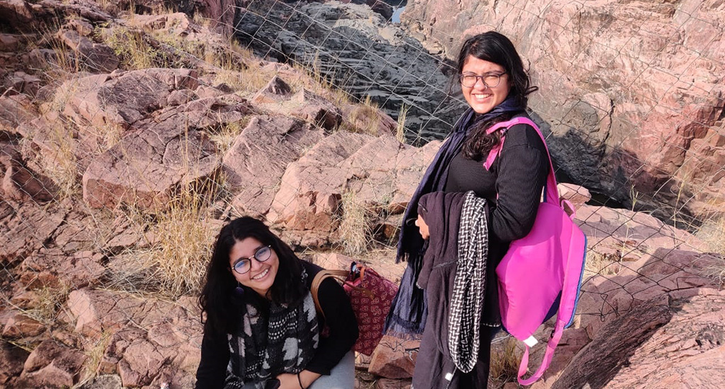 The authors during a field visit