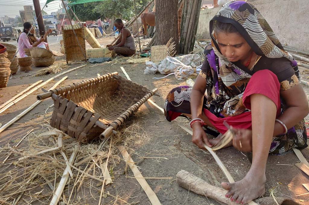 Traditional artisans of Banswara – the Bamboo land – are unable to make a living by making bamboo products nowadays