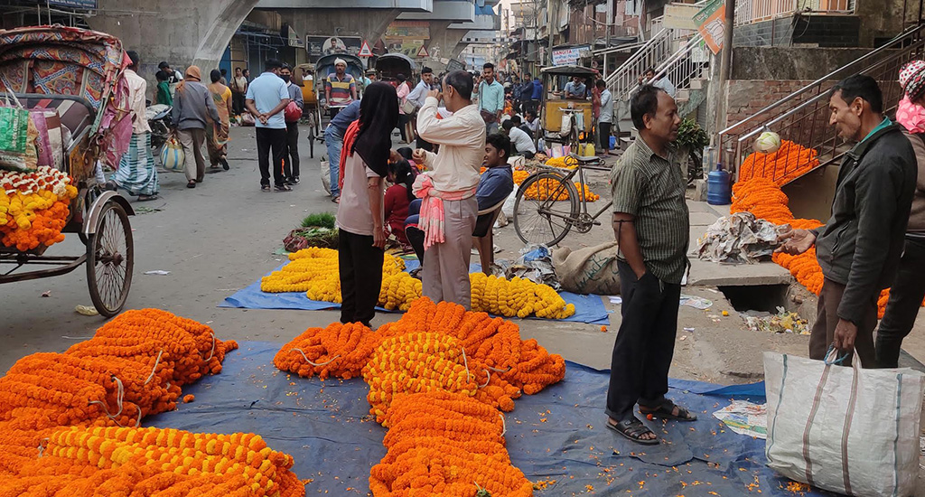 West Bengal’s flower trade