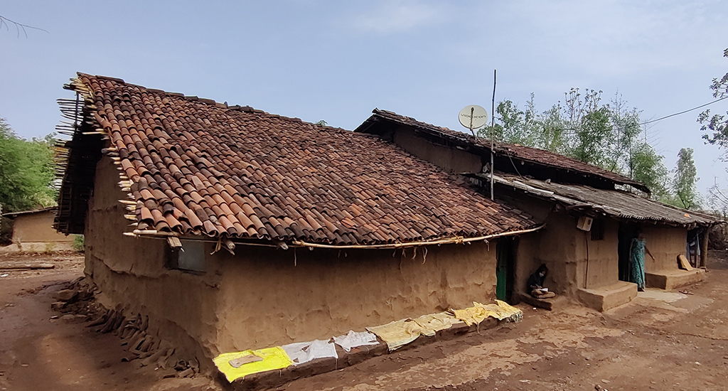 The lead image at the top of this page shows mud houses in Rajasthan. Photo by Arjun Vasava