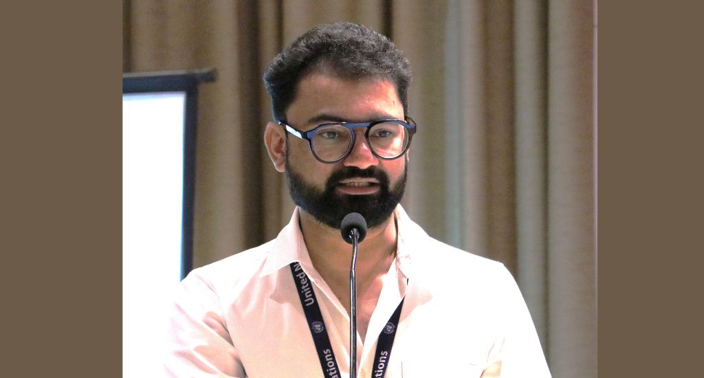Deepesh Gupta, the State Head of the United Nations Population Fund (UNFPA), Rajasthan.