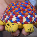After the training Verma made soft animal toys such as turtles