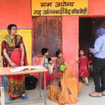 Development worker Pratyush Sharma observed first hand how crucial an anganwadi worker is to the welfare of a village (Photo courtesy of Pratyush Sharma)