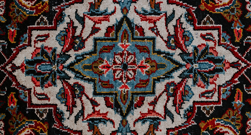 A carpet, even as artisans in Kashmir are making their famed carpets