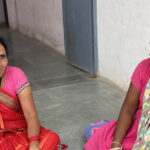 anganwadi workers Radha Khede and Santoshi Solanki, who strive hard to ensure better health their villagers despite their limitations in mobility